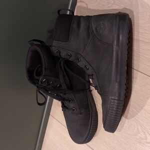 Timberland Women's Skyla Bay Black Nubuck Boots